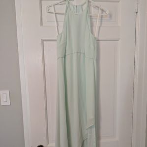 BCBG Generation assymetric hem chiffon dress